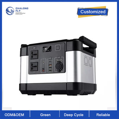 LiFePO4 Lithium Battery OEM ODM 500W Portable Power Station 1000W Solar System Energy 2000WElectricity Generator Outdoor