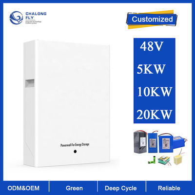 LiFePO4 Lithium Battery OEM ODM 5KW 10KW Home Backup Battery Pack 48V 100AH 200Ah Solar Energy Storage Battery System