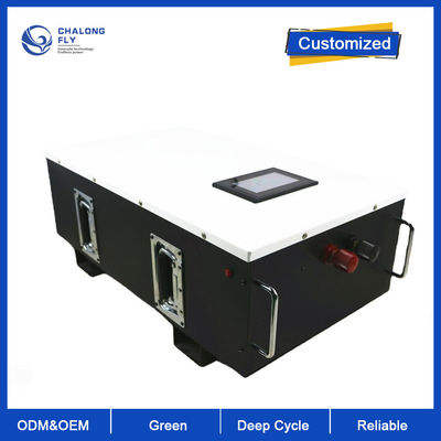 LiFePO4 Lithium Battery OEM ODM 48V 100AH 200AH Without Interruption 5KW Household Solar Energy Storage Lithium Battery
