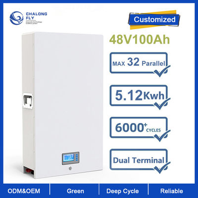 LiFePO4 Lithium Battery OEM ODM 48V 100AH 200AH 300AH Powerwall Off Grid Household Solar Energy Power Storage Battery