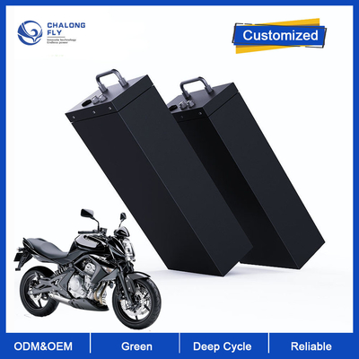LiFePO4 Lithium Battery 60V 72V 96V Lithium Ion Battery Pack OEM ODM 40H 60AH 80AH Lightweight Electric Scooter Battery