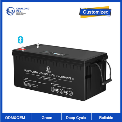 OEM ODM LiFePO4 lithium battery 12V 200Ah Lithium Battery Customized battery lithium battery packs
