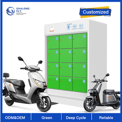 OEM ODM LiFePO4 Lithium Battery 5 Chambers Battery Swapping Station Customized
