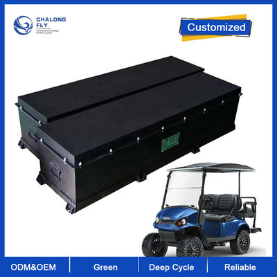 LiFePO4 Lithium Battery 72V Electric Vehicle Battery OEM ODM 48V 150AH 200AH Golf Cart Battery For RV/Marine/Forklift