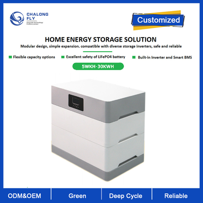 Solar Energy LifePO4 Lithium Ion Battery 5kwh 10kwh 15kwh 20KWH 30KWH with UL certificate for home ESS