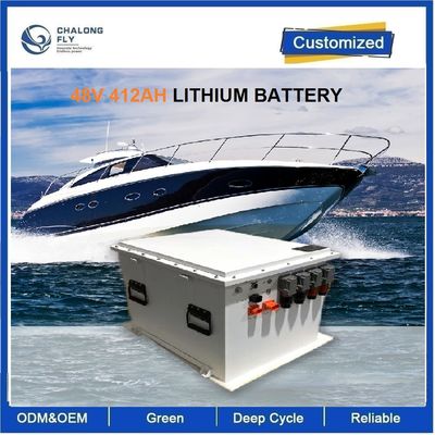 CLF LiFePO4 Lithium Battery OEM ODM 48V 412AH Lithium Ion Lifepo4 Battery Pack for Marine Boat Engine