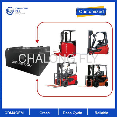 120V 200Ah LiFePO4 Forklift Battery | High Cycle Life Rechargeable Industrial Battery