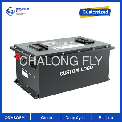 48V 400Ah Lithium Iron Phosphate Forklift Battery, Long Cycle Life Maintenance-Free Industrial Battery